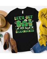 Funny Nurse Team Pharmacy Tech Lucky Nurse St Unisex Standard T-Shirt black s